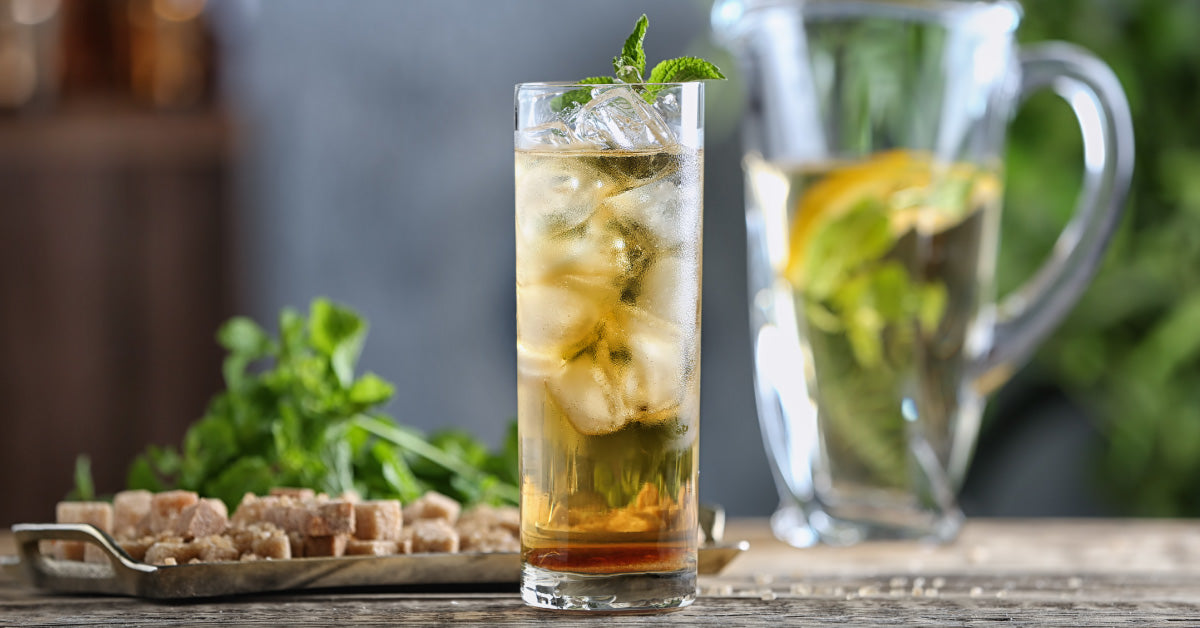 How to Make a Mint Tea Julep