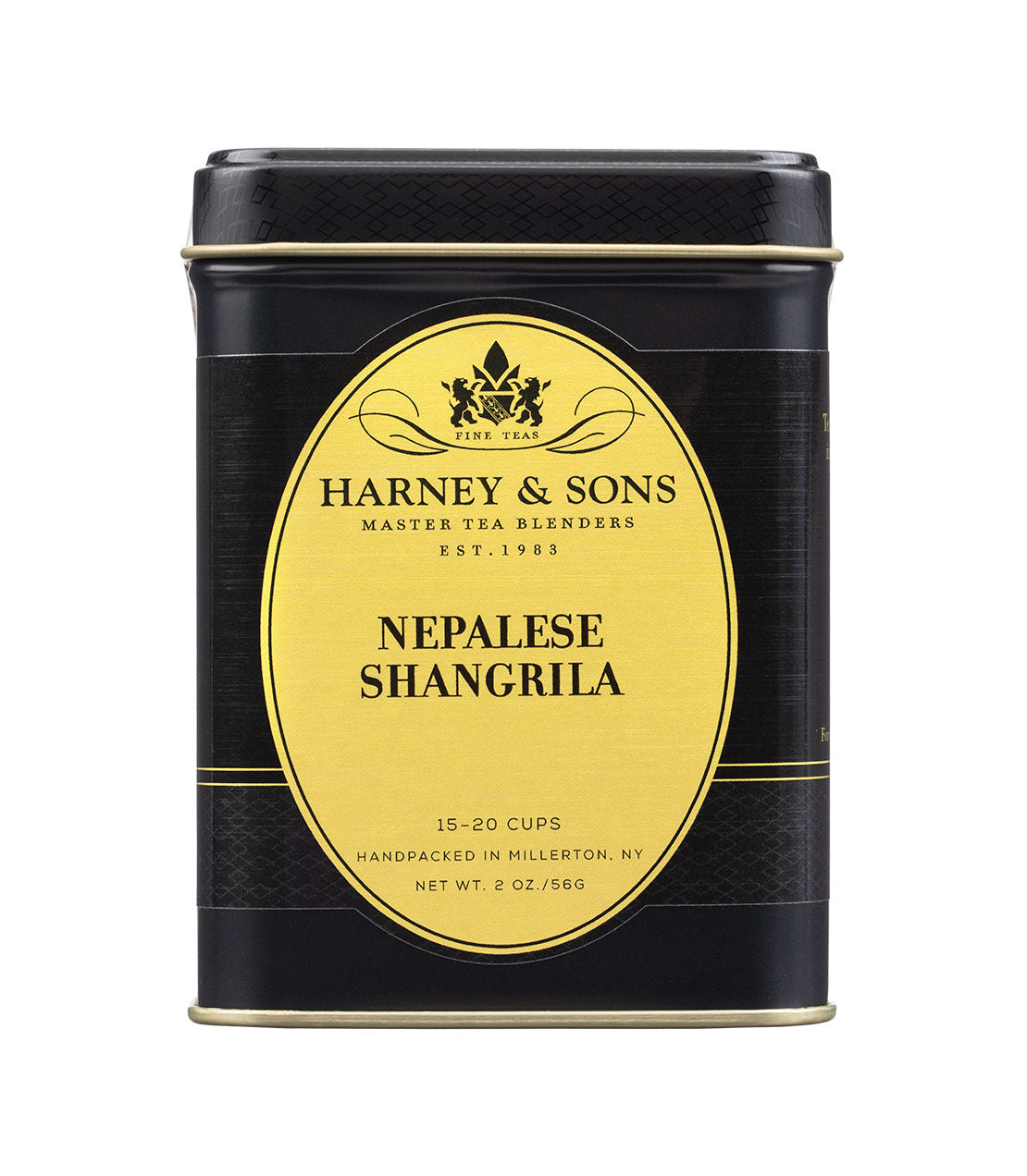 Harney & Sons Fine Teas- Nepalese Shangrila- 2OZ Black and Gold Tin