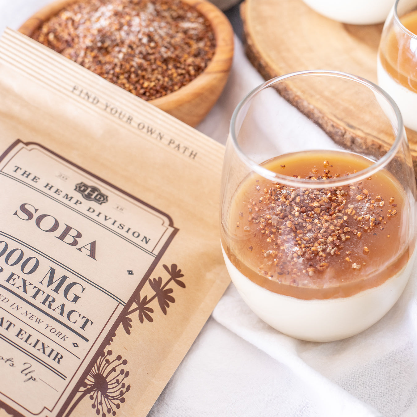Soba 1000 CBD MG Buckwheat Elixir - 10 oz. Bag - - Harney & Sons Fine Teas
