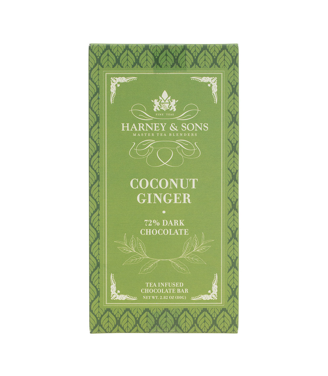 Harney & Sons Tea Infused Chocolate Bar (Assorted) - 2.82 oz. Bar Coconut Ginger - Harney & Sons Fine Teas