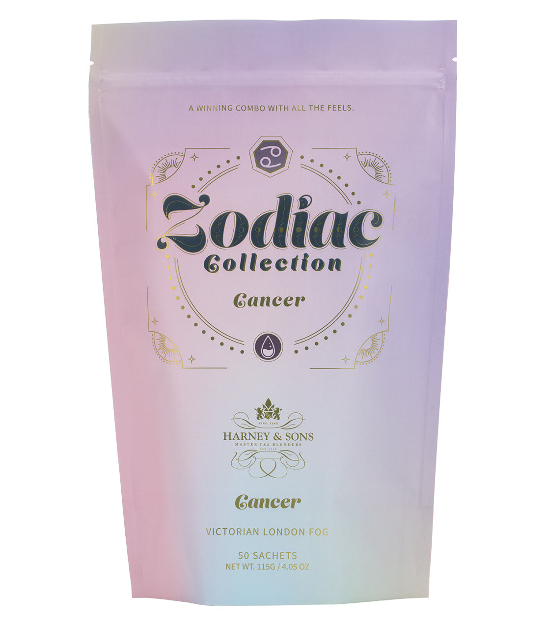 Zodiac: Cancer, Bag of 50 Sachets - Sachets Bag of 50 Sachets - Harney & Sons Fine Teas