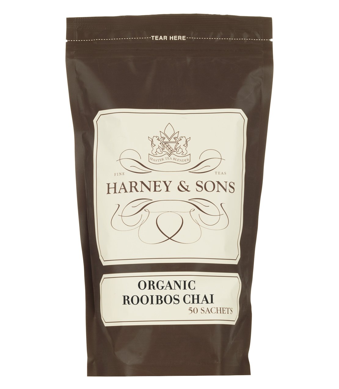 Organic Rooibos Chai, Bag of 50 Sachets - Sachets Bag of 50 Sachets - Harney & Sons Fine Teas