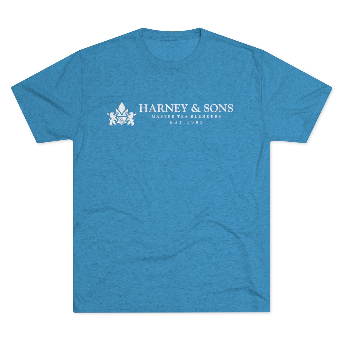 Harney & Sons - Est. 1983 Graphic Tee - Tri-Blend Vintage Turquoise S - Harney & Sons Fine Teas
