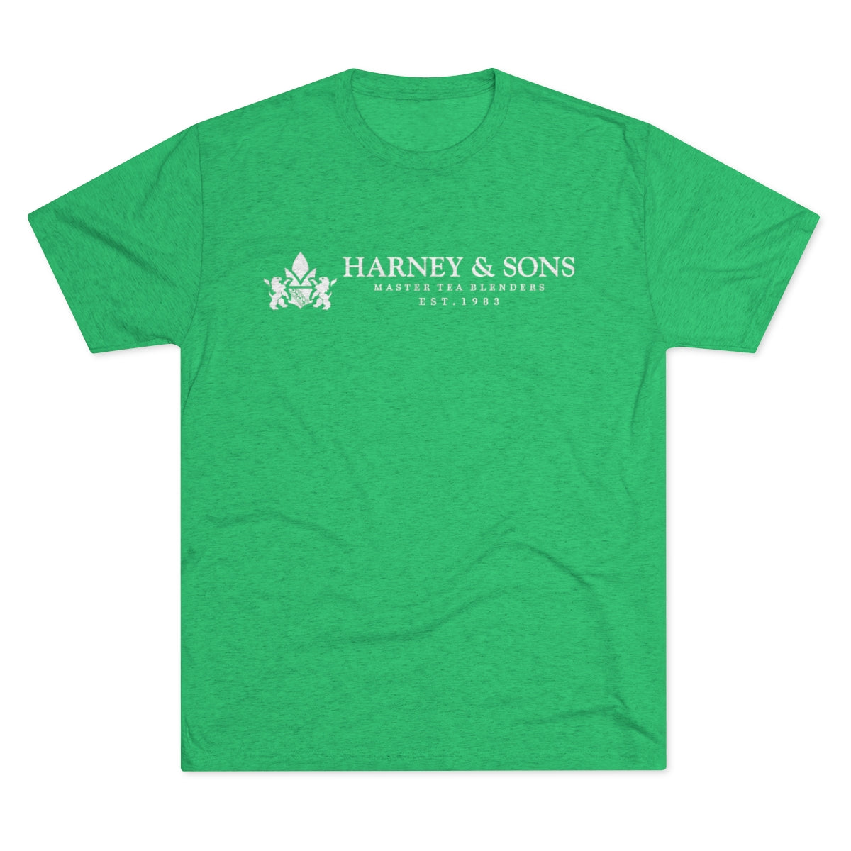 Harney & Sons - Est. 1983 Graphic Tee - Tri-Blend Envy S - Harney & Sons Fine Teas