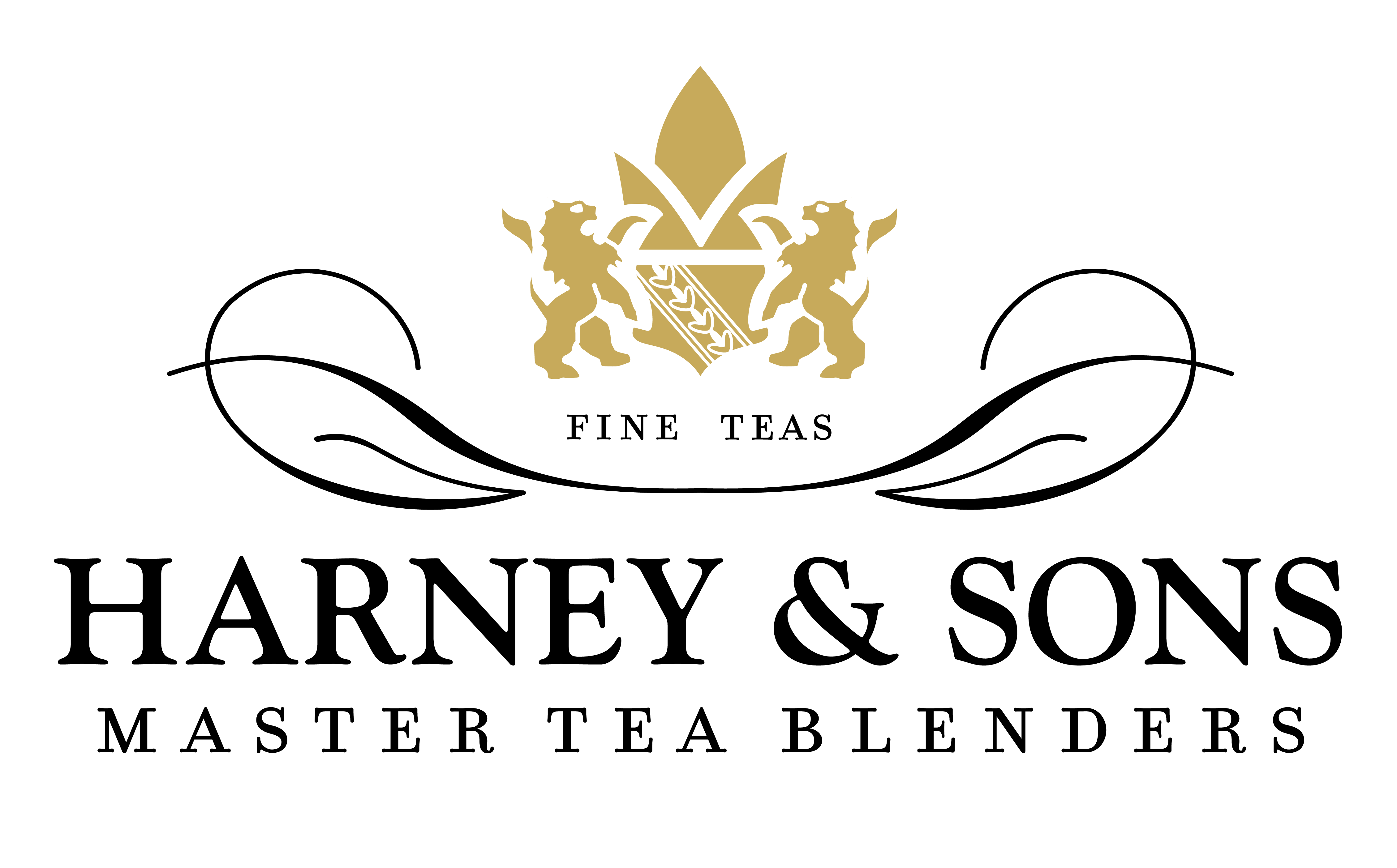 Gold emblem featuring two lions flanking a stylized fleur-de-lis, representing the Gift for Good brand.