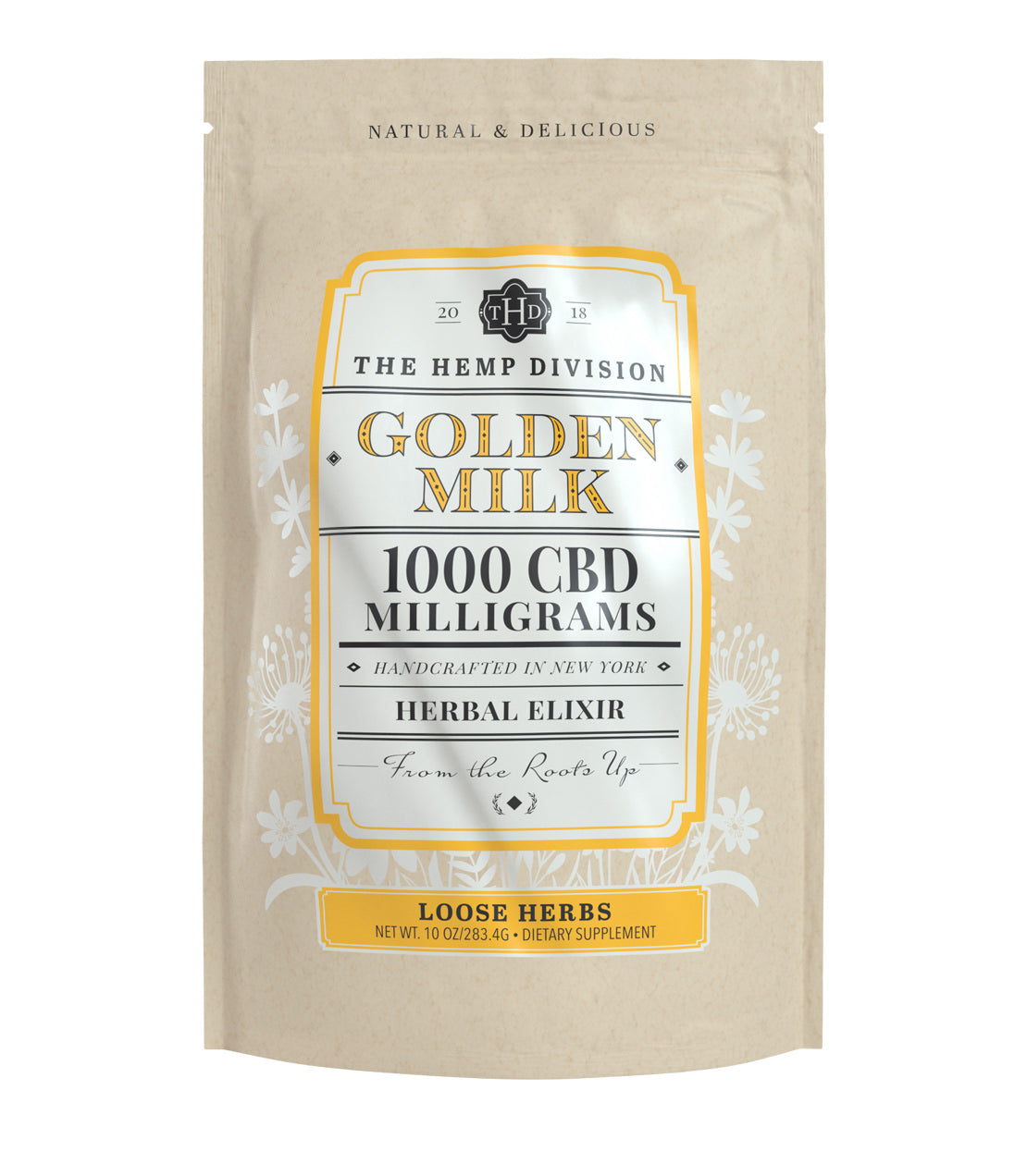 Golden Milk - 1000 MG CBD - Loose 10 oz. Bag - Harney & Sons Fine Teas