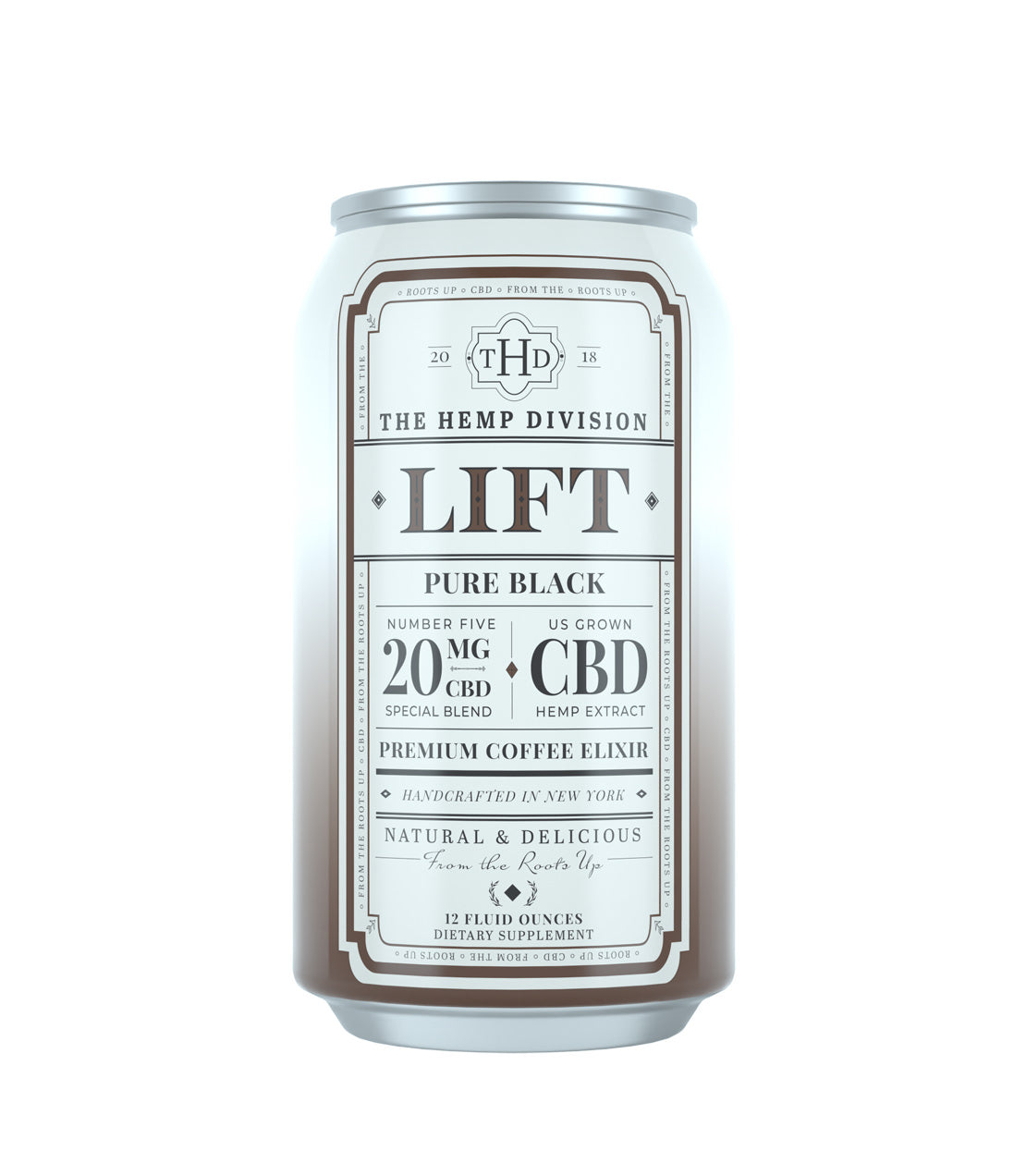 Lift - 20 MG CBD - 12 oz. Can Case of 8 Cans - Harney & Sons Fine Teas