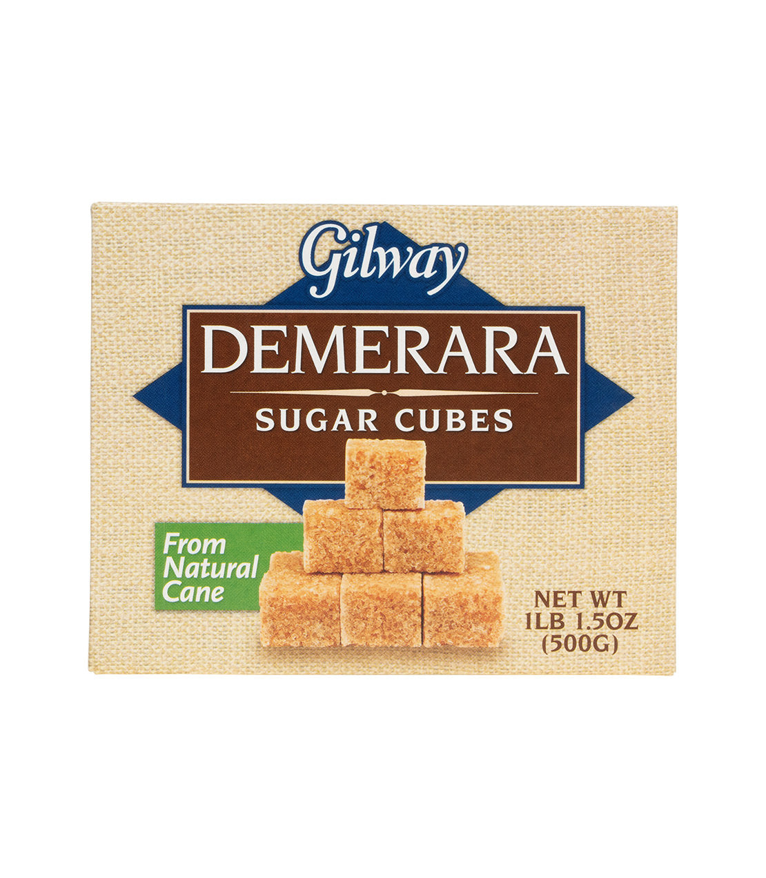 Demerara Sugar Cubes - 1 lb. Box (126 Cubes)  - Harney & Sons Fine Teas