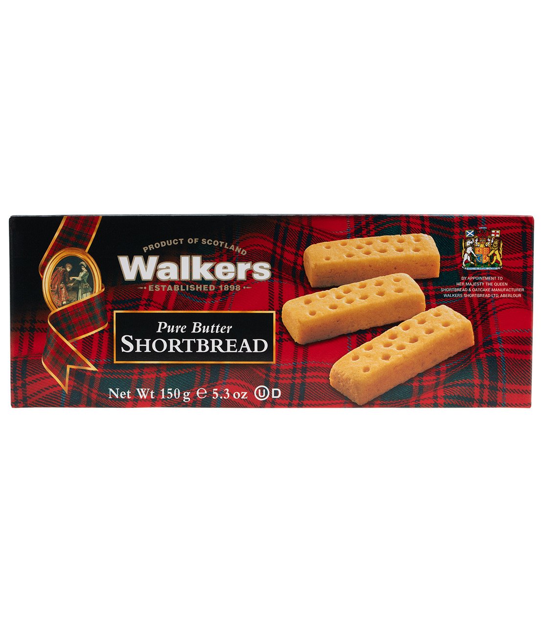 Walkers Shortbread (Assorted Flavors) - 3.9 - 5.3 oz. Box Classic Shortbread Fingers - Harney & Sons Fine Teas