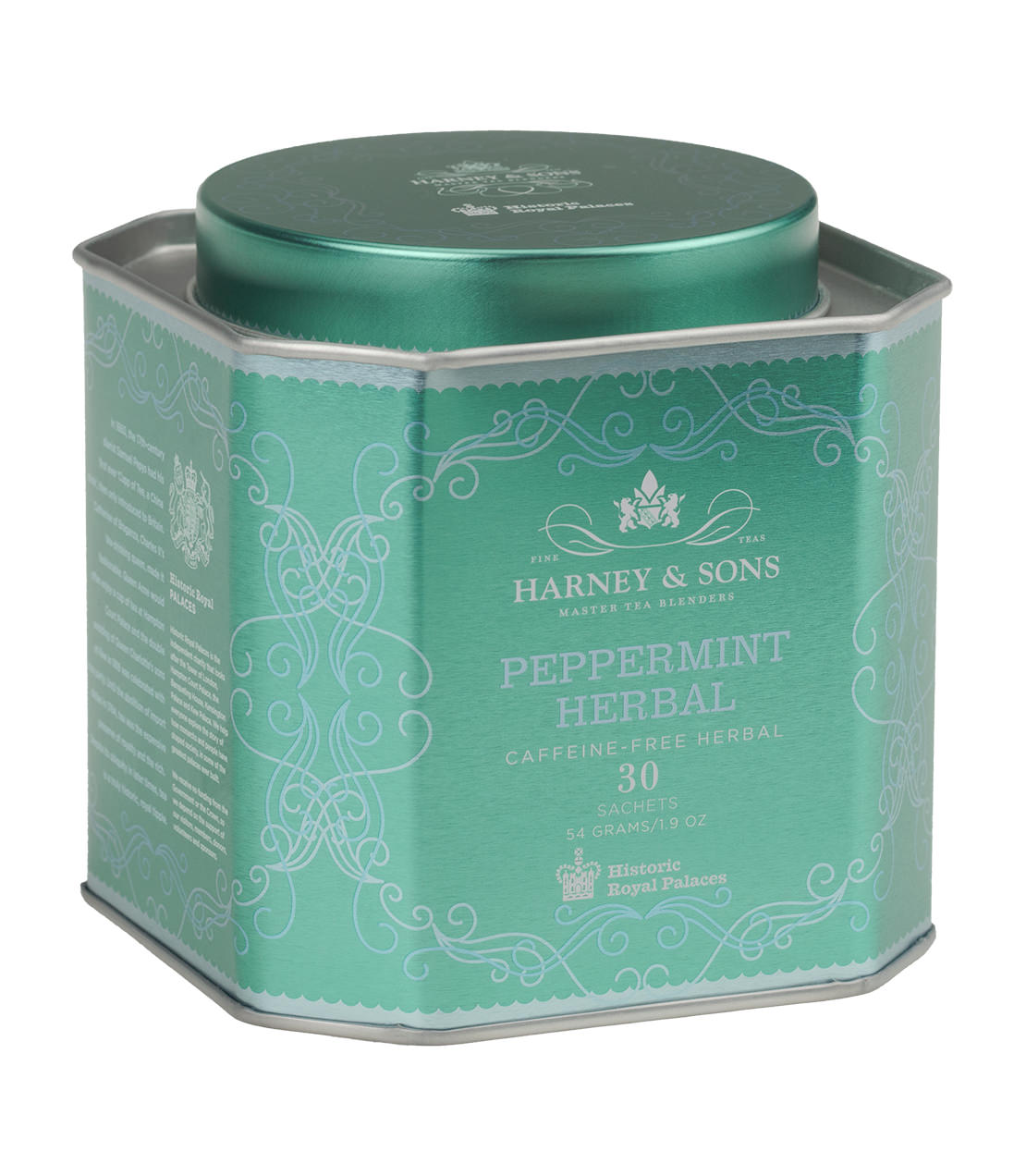 Peppermint Herbal, HRP Tin of 30 Sachets - Sachets HRP Tin of 30 Sachets - Harney & Sons Fine Teas