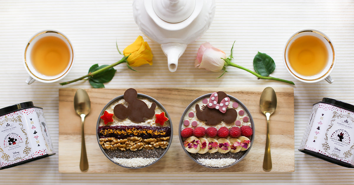 Disney’s Mickey Mouse & Disney’s Minnie Mouse Overnight Oats!
