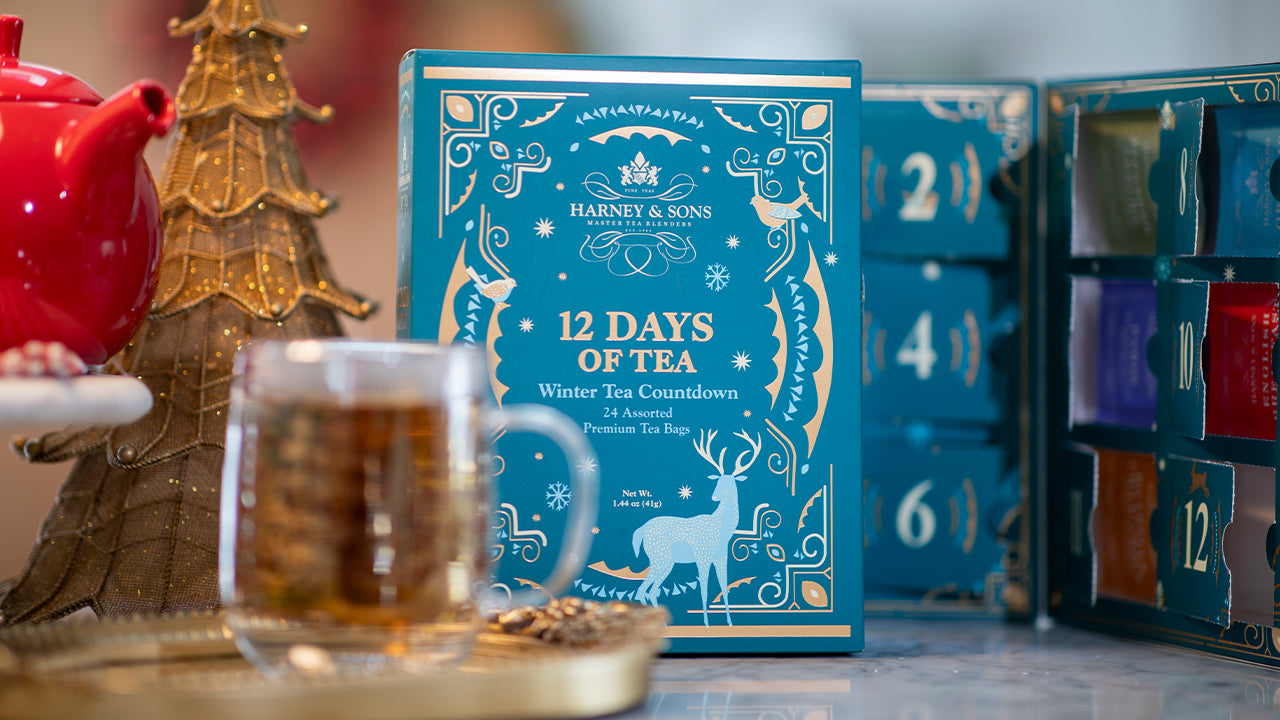Sip the Season Harney Tea’s New Advent Countdown Harney & Sons Fine Teas