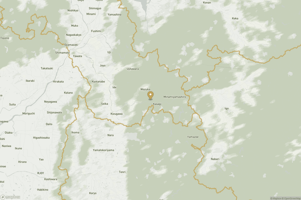 Map of Uji, Japan