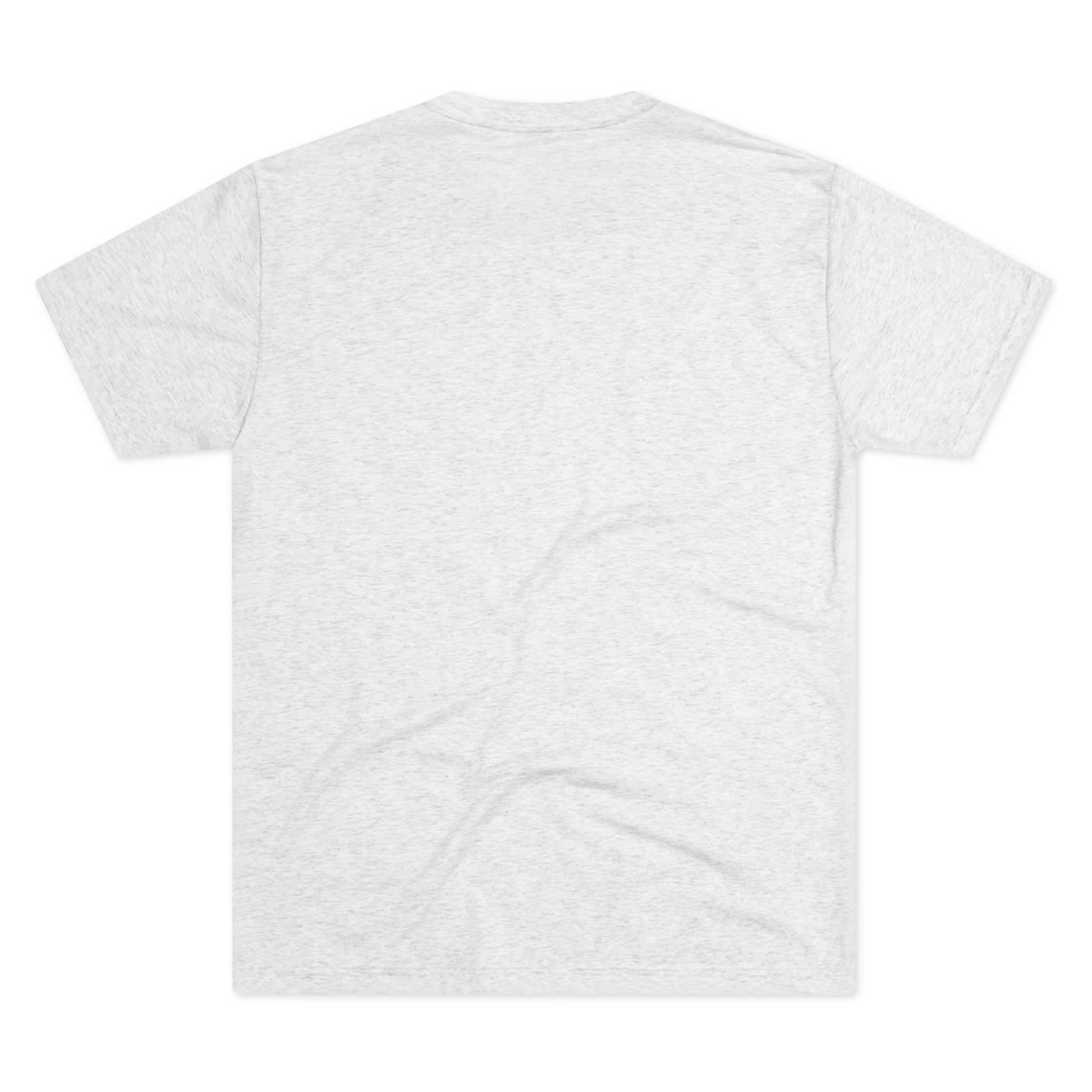 Gray graphic tee featuring the phrase "It's Always Tea Time" on the back, perfect for tea lovers.