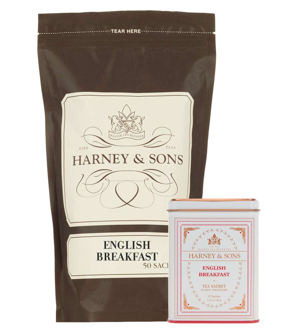 Harney & Sons English Breakfast Tea Lover Sachet Bundle Harney & Sons