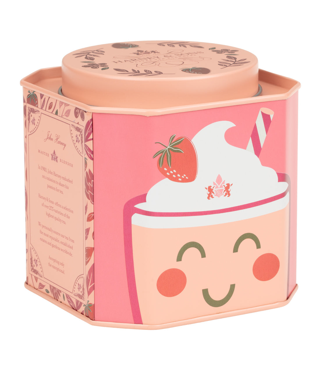 Strawberry Milkshake Oolong Tea Tin 30 Sachets|Harney & Sons