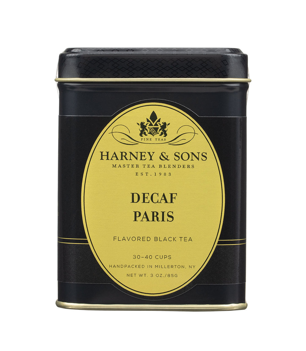 Decaf Paris Tea | Vanilla & Bergamot, Caramel | Harney & ... - Harney ...