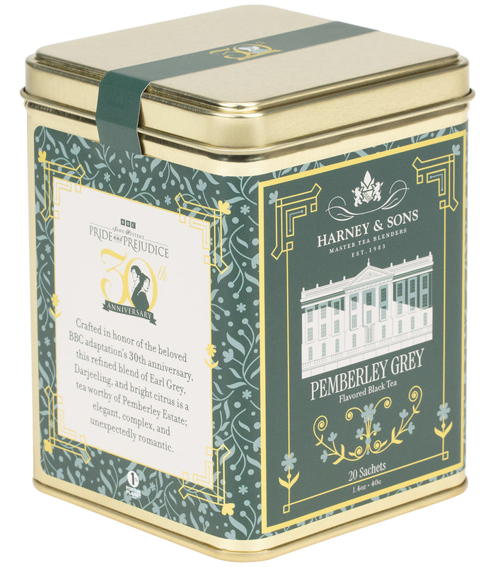 Pride and Prejudice Tea: Pemberley Grey | Harney & Sons