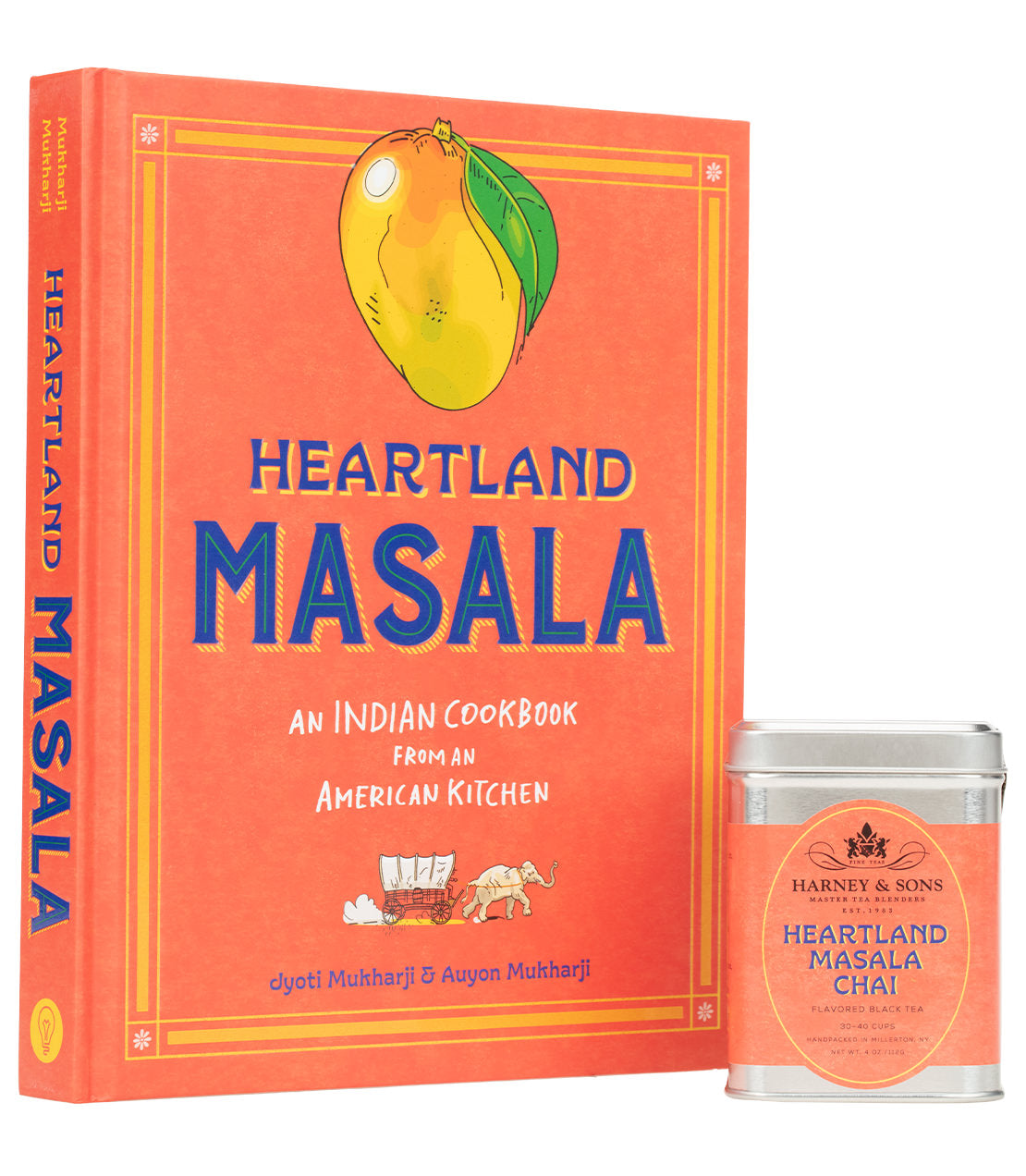 Heartland Masala Chai Tea & Cookbook Bundle
