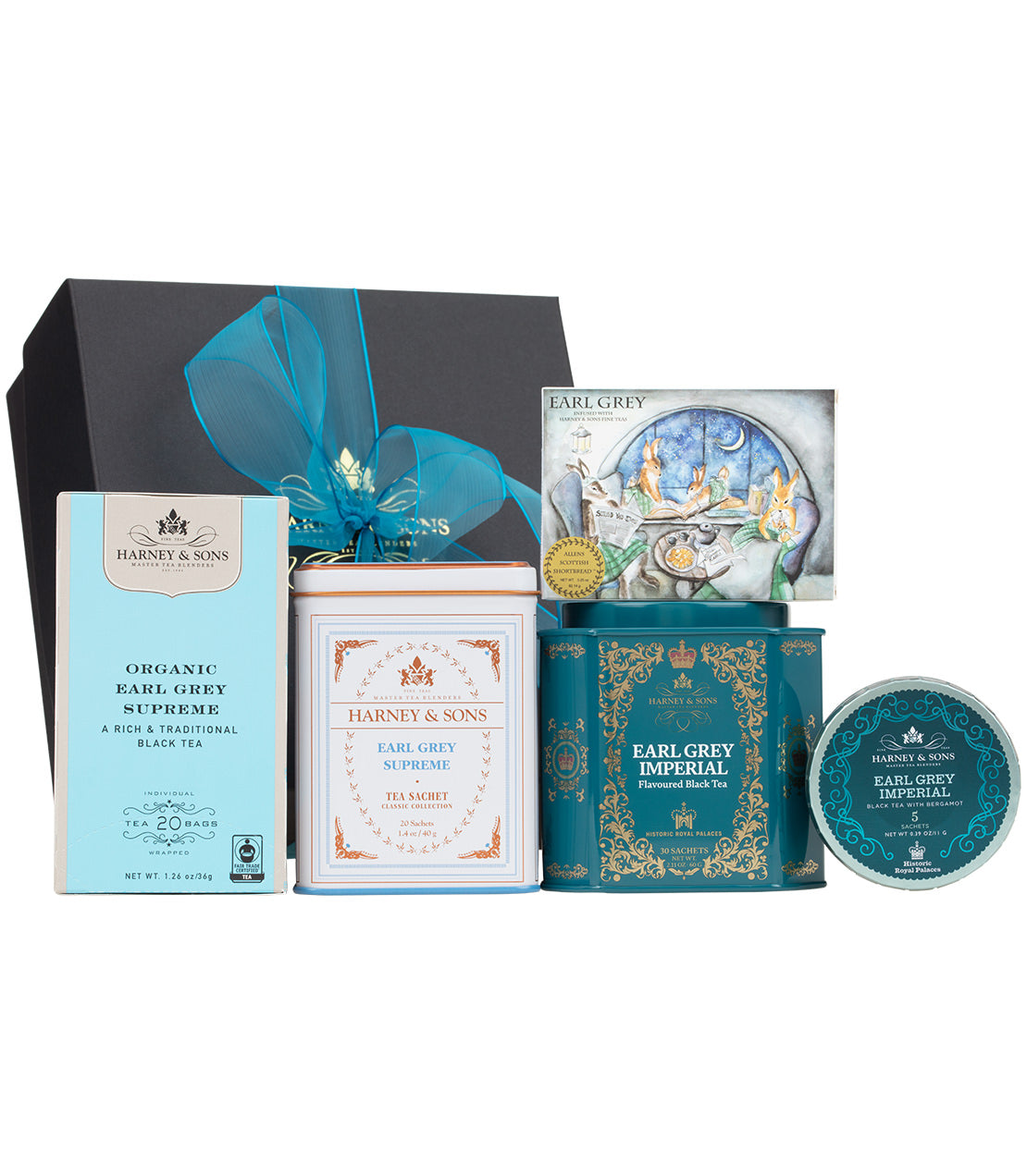 Premium Earl Grey Gift Set - Classic & Imperial Teas with Scottish