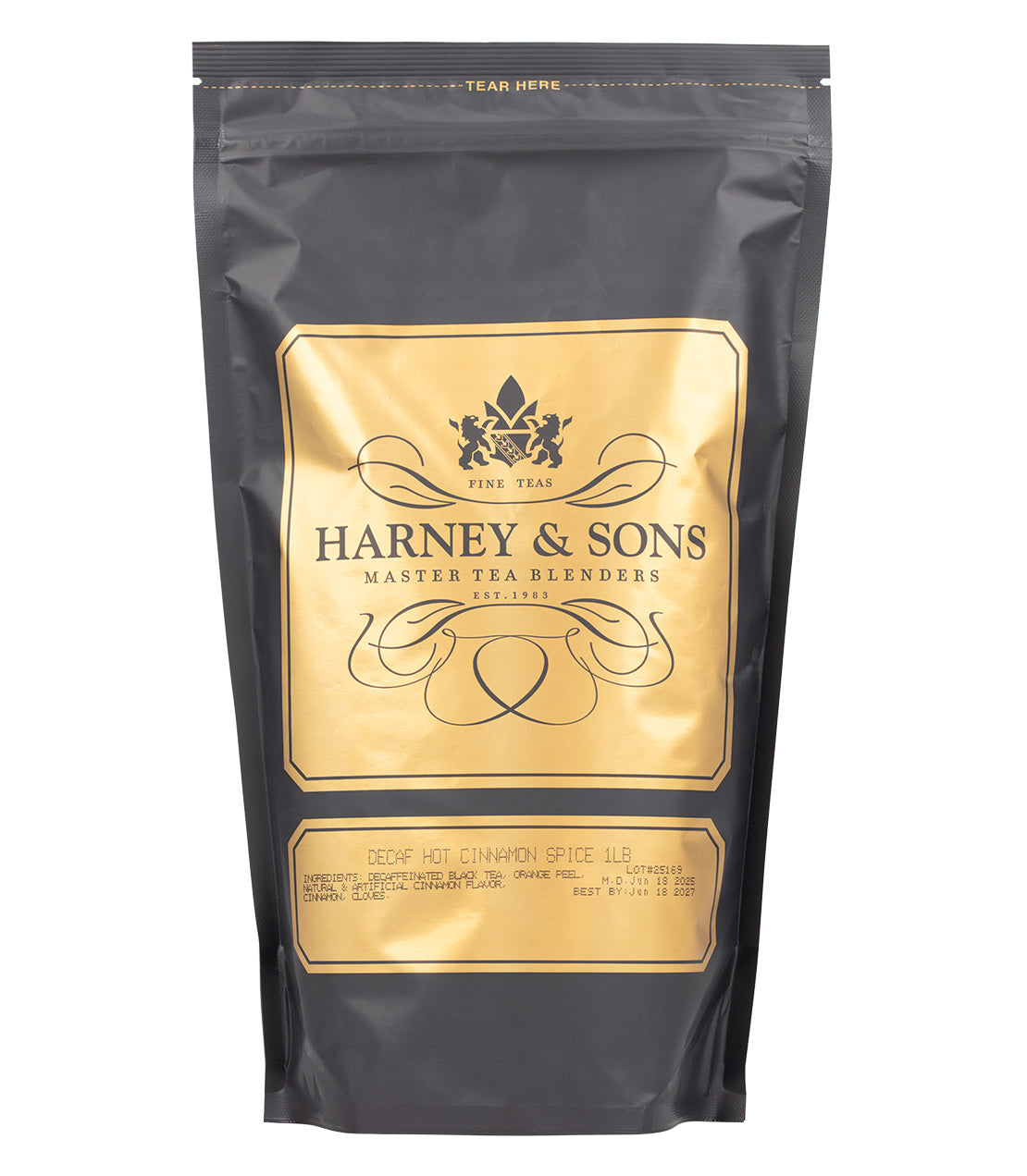 Decaf Hot Cinnamon Spice | Flavored Black Tea - Harney & Sons Fine