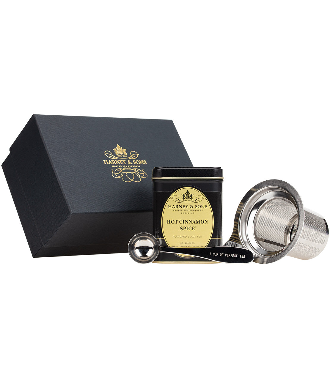 Finest Tea Starter Kit - Hot Cinnamon Spice | Harney & Sons