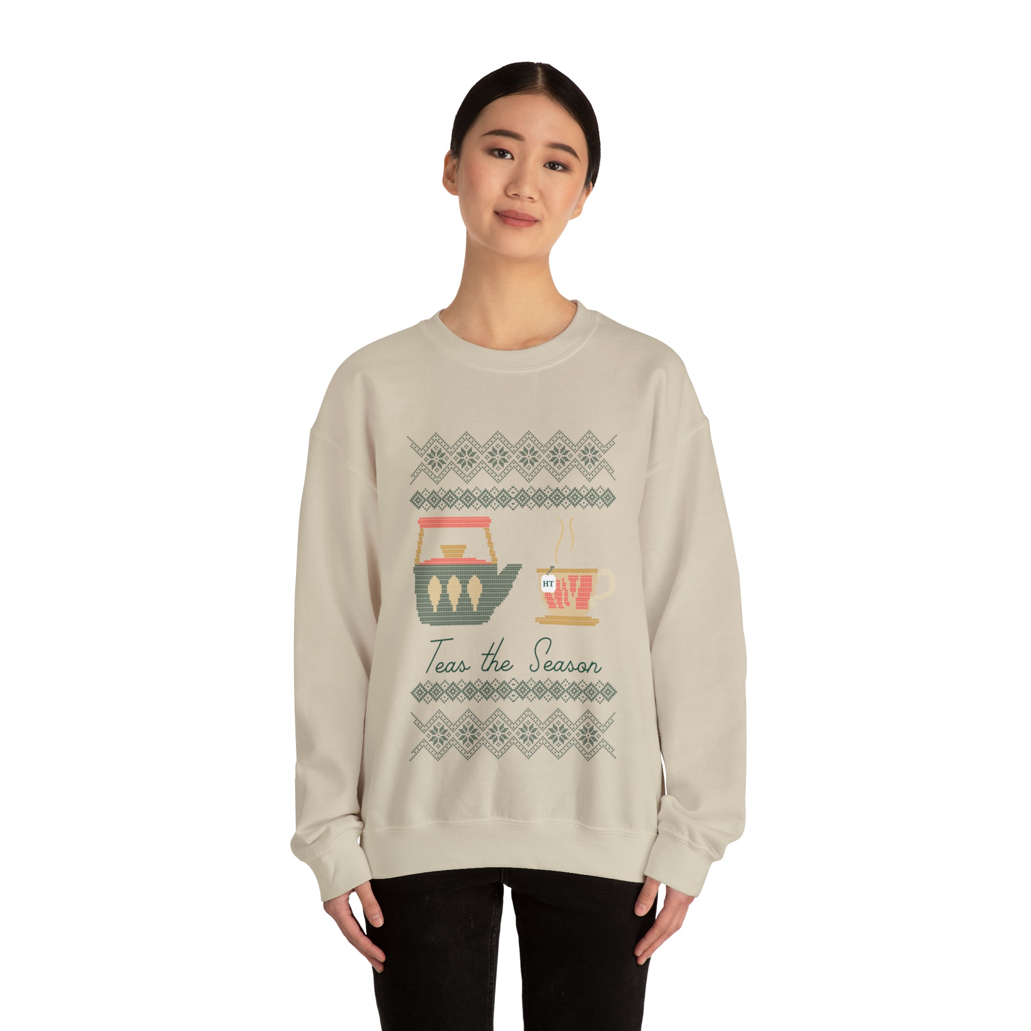 Teas The Season Holiday Sweater