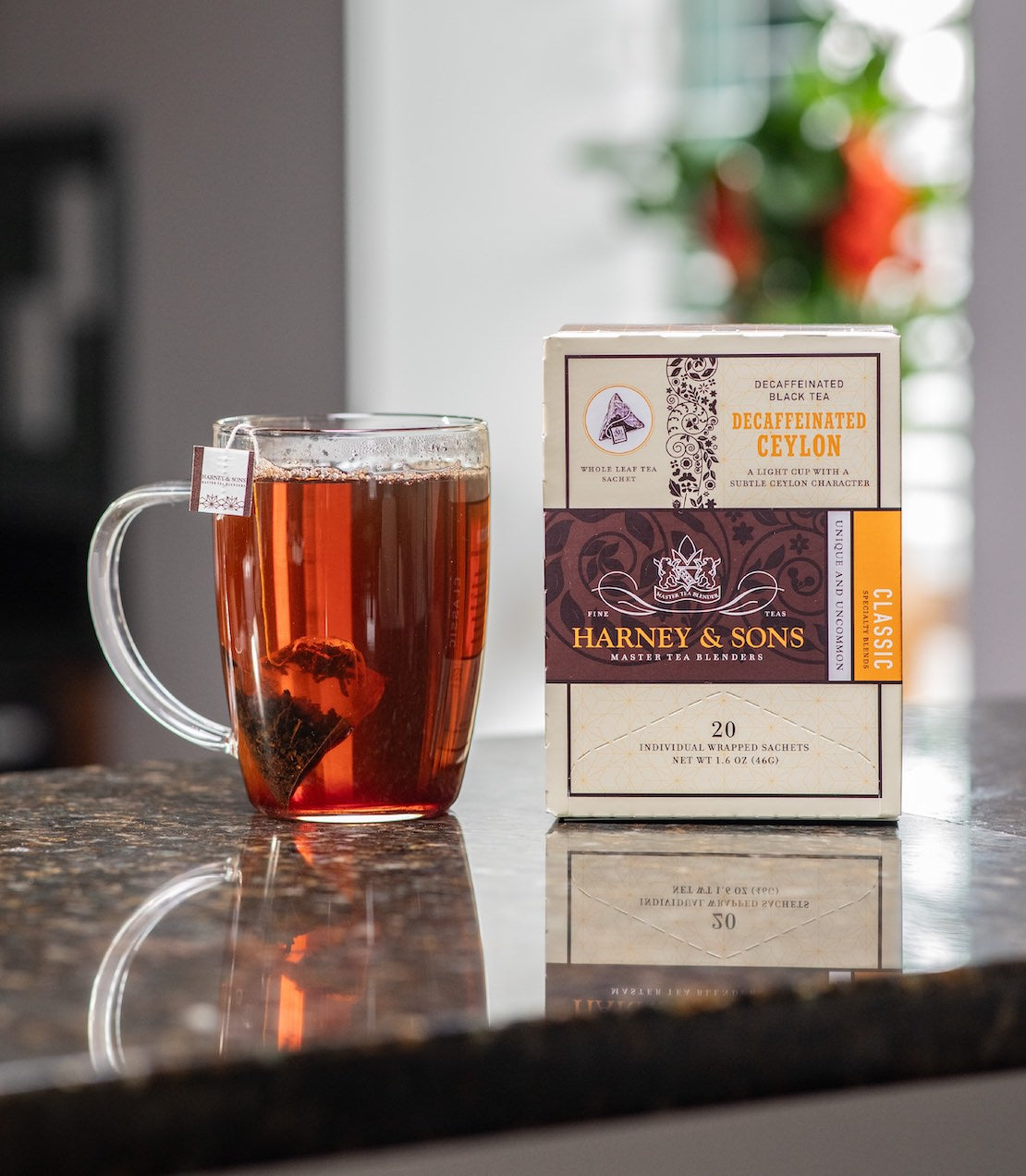Decaf Ceylon, 20 Sachets | Harney & Sons - Harney & Sons Fine Teas