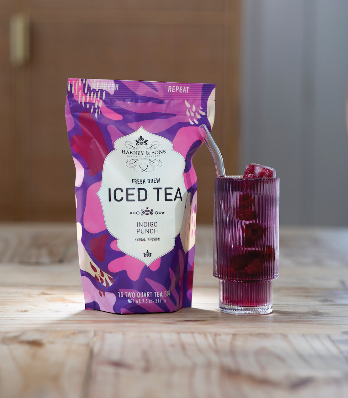 Harney & Sons Indigo Punch Fresh Brew Iced Tea - Fruity