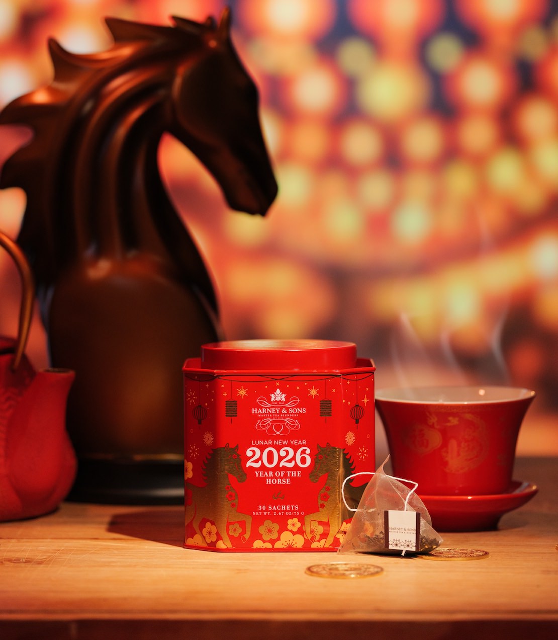 Lunar New Year 2026 – Year of the Horse, Tin of 30 Sachets