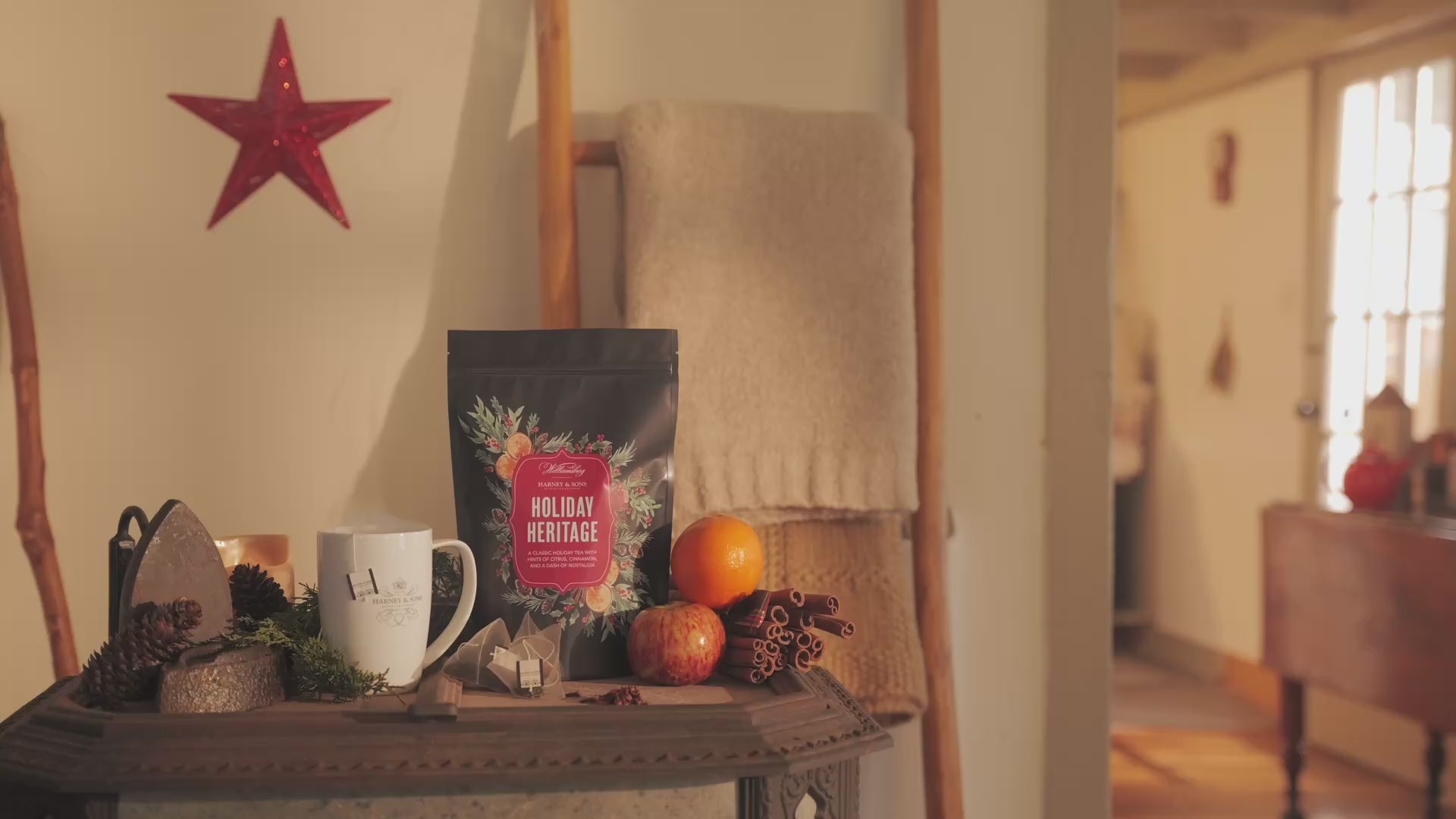 Williamsburg Holiday Heritage Tea, Bag of 50 Sachets