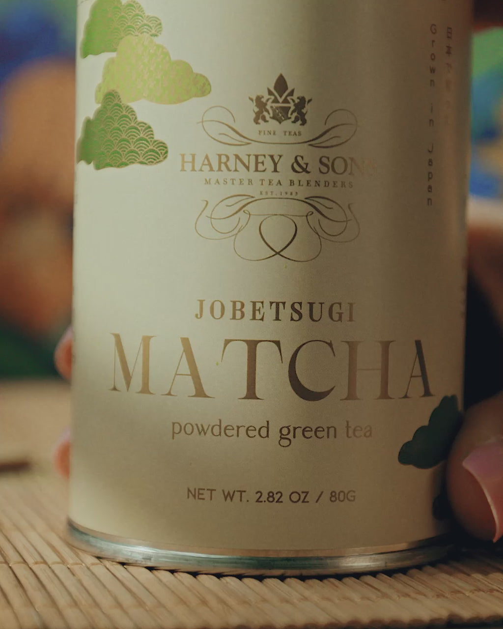 A video showing how to make matcha 