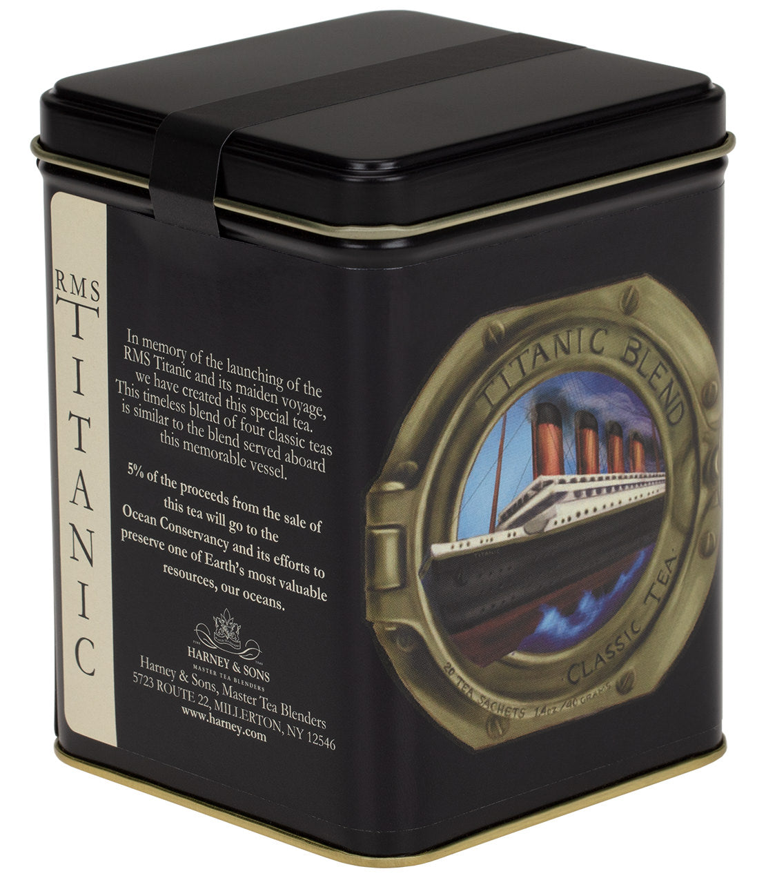 RMS Titanic Blend, Tin of 20 Sachets - Sachets Tin of 20 Sachets - Harney & Sons Fine Teas