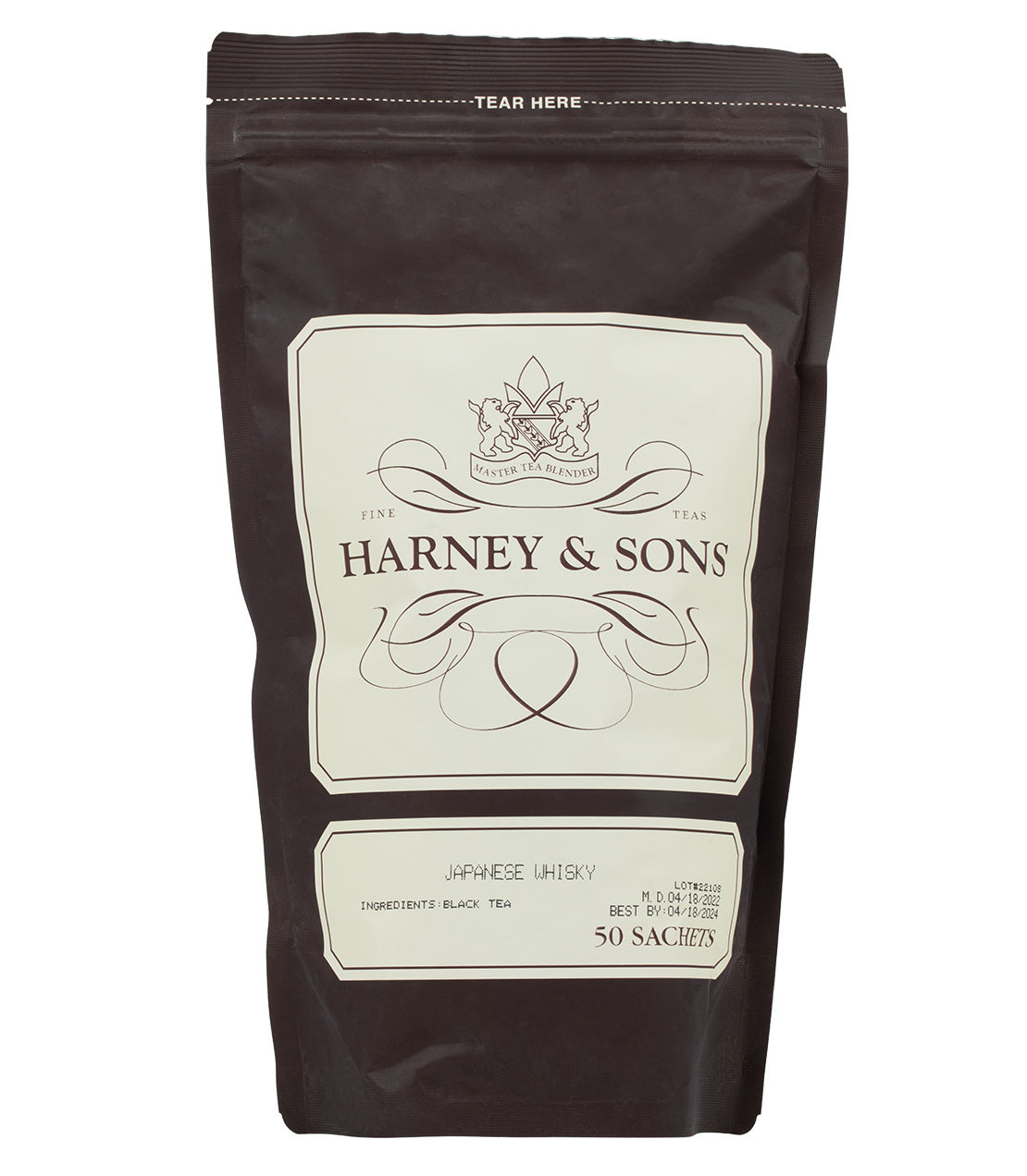 Japanese Whisky - Sachets Bag of 50 Sachets - Harney & Sons Fine Teas