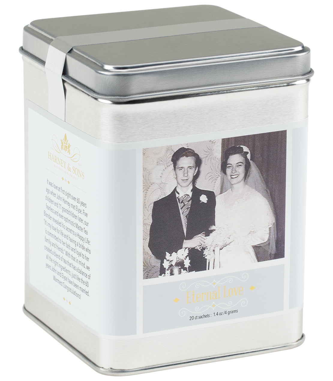 Eternal Love, Tin of 20 Sachets - Sachets Tin of 20 Sachets - Harney & Sons Fine Teas