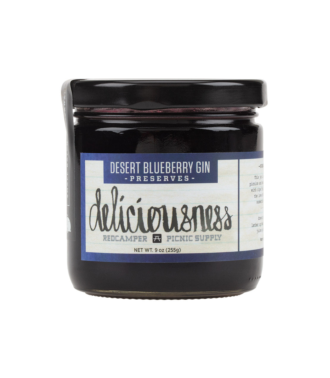 Redcamper Preserves (Assorted Flavors) - 9 oz. Jar Desert Blueberry Gin - Harney & Sons Fine Teas