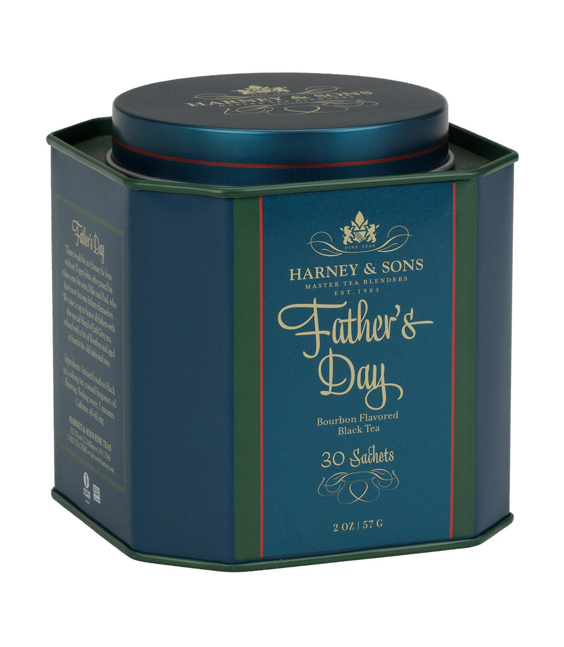 Father's Day, Tin of 30 Sachets - Sachets Tin of 30 Sachets - Harney & Sons Fine Teas