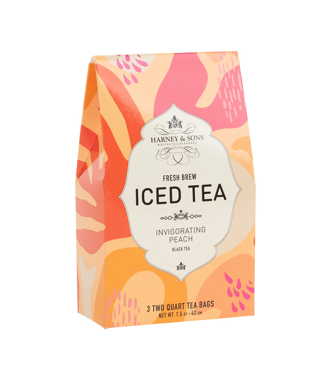 Fresh Brew Peach Iced Tea Iced Tea Pouches / Box of 3 Pouches