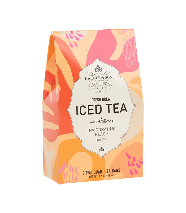 Fresh Brew Peach Iced Tea Iced Tea Pouches / Box of 3 Pouches
