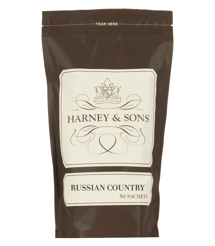 Russian Country Sachets Bag of 50 Harney & Sons Fine Teas