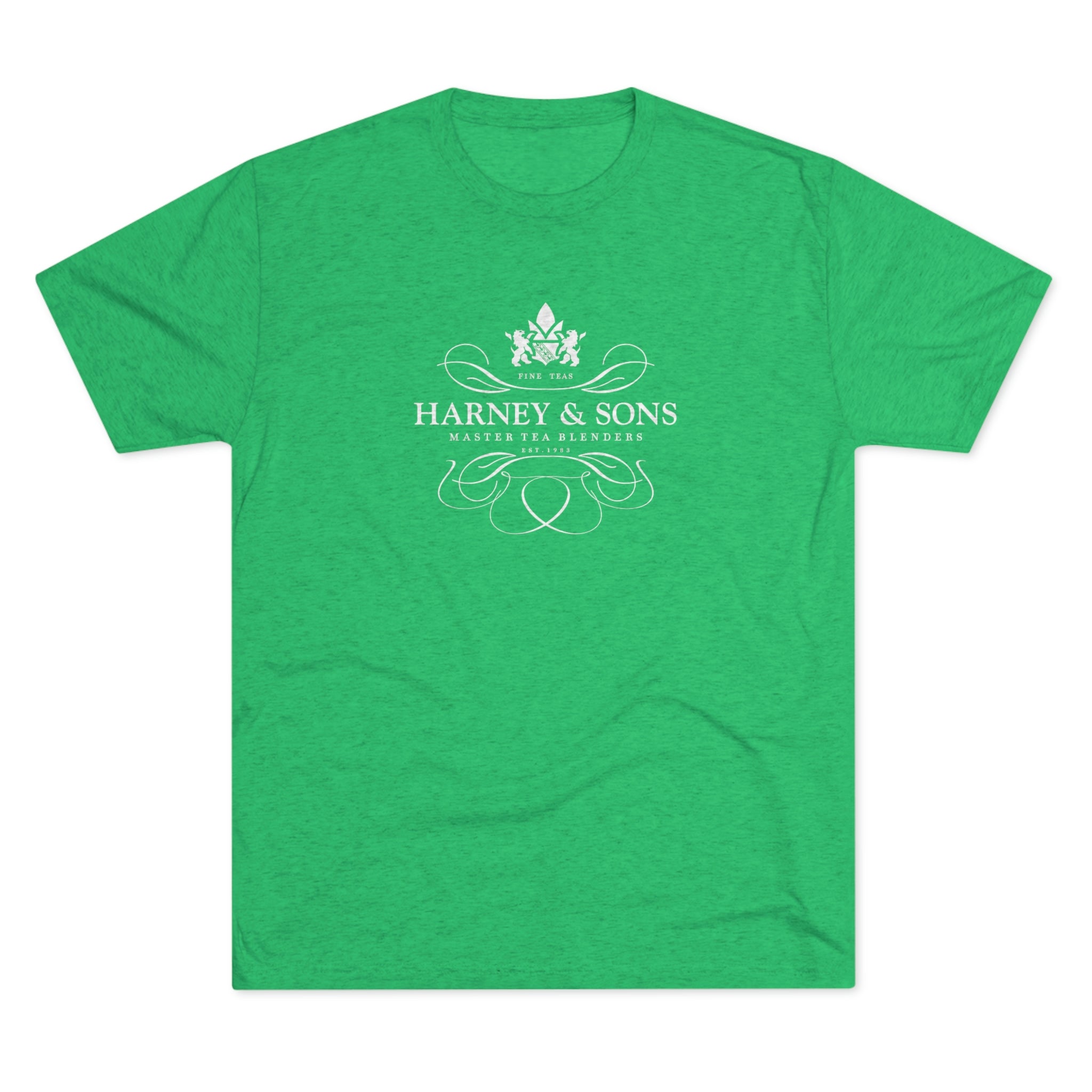 Harney & Sons Logo Graphic Tee - Tri-Blend Envy S - Harney & Sons Fine Teas
