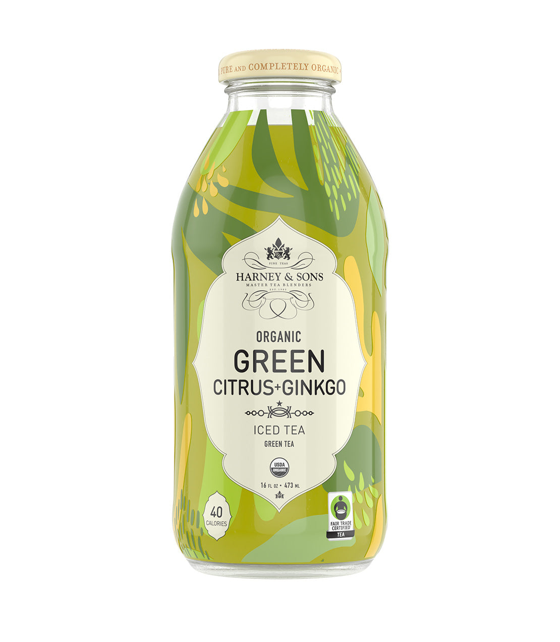 Organic Green with Citrus & Ginkgo Iced Tea -   - Harney & Sons Fine Teas