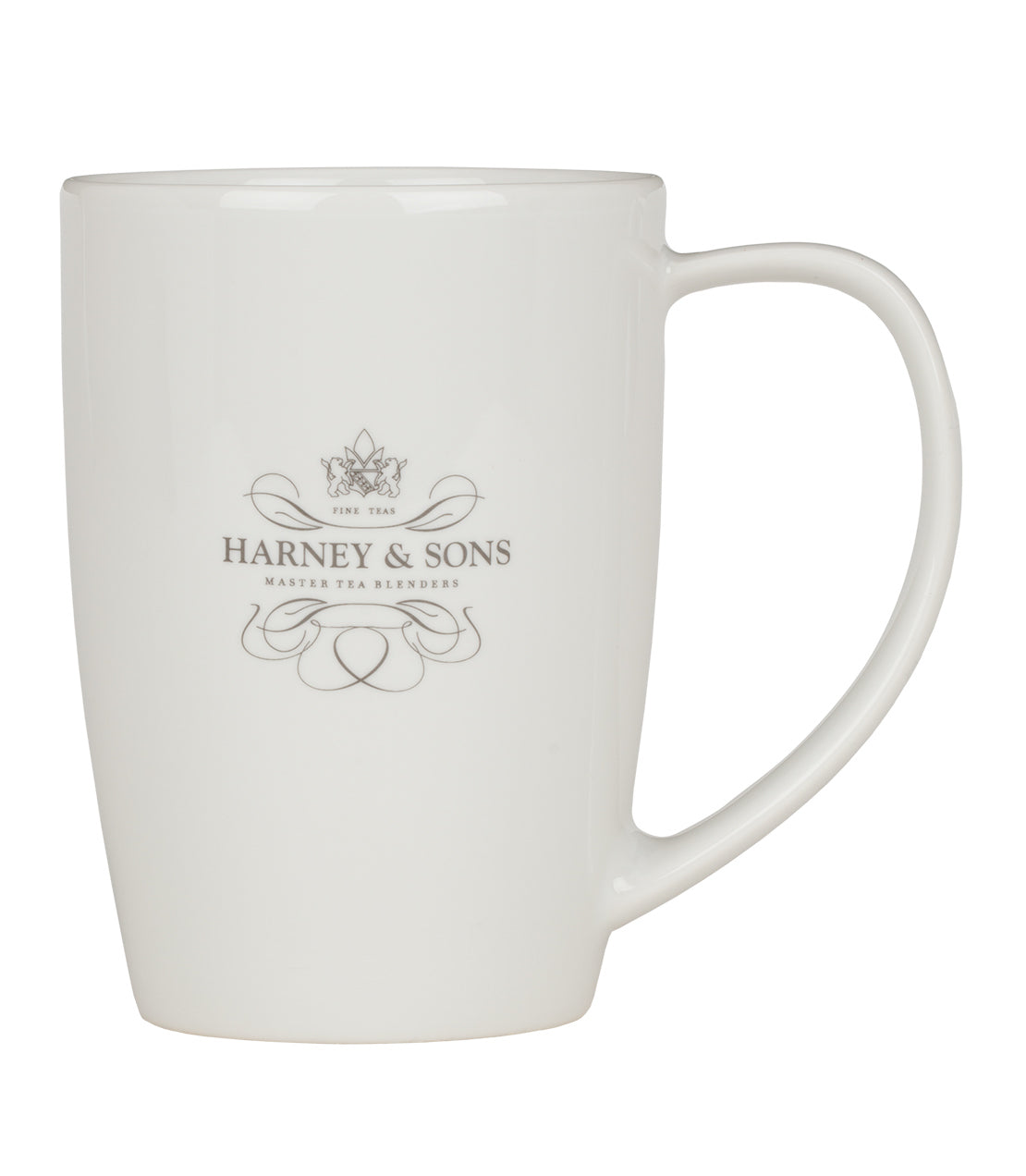 Harney & Sons Gray Logo Tall Mug - 16 oz - Harney & Sons Fine Teas
