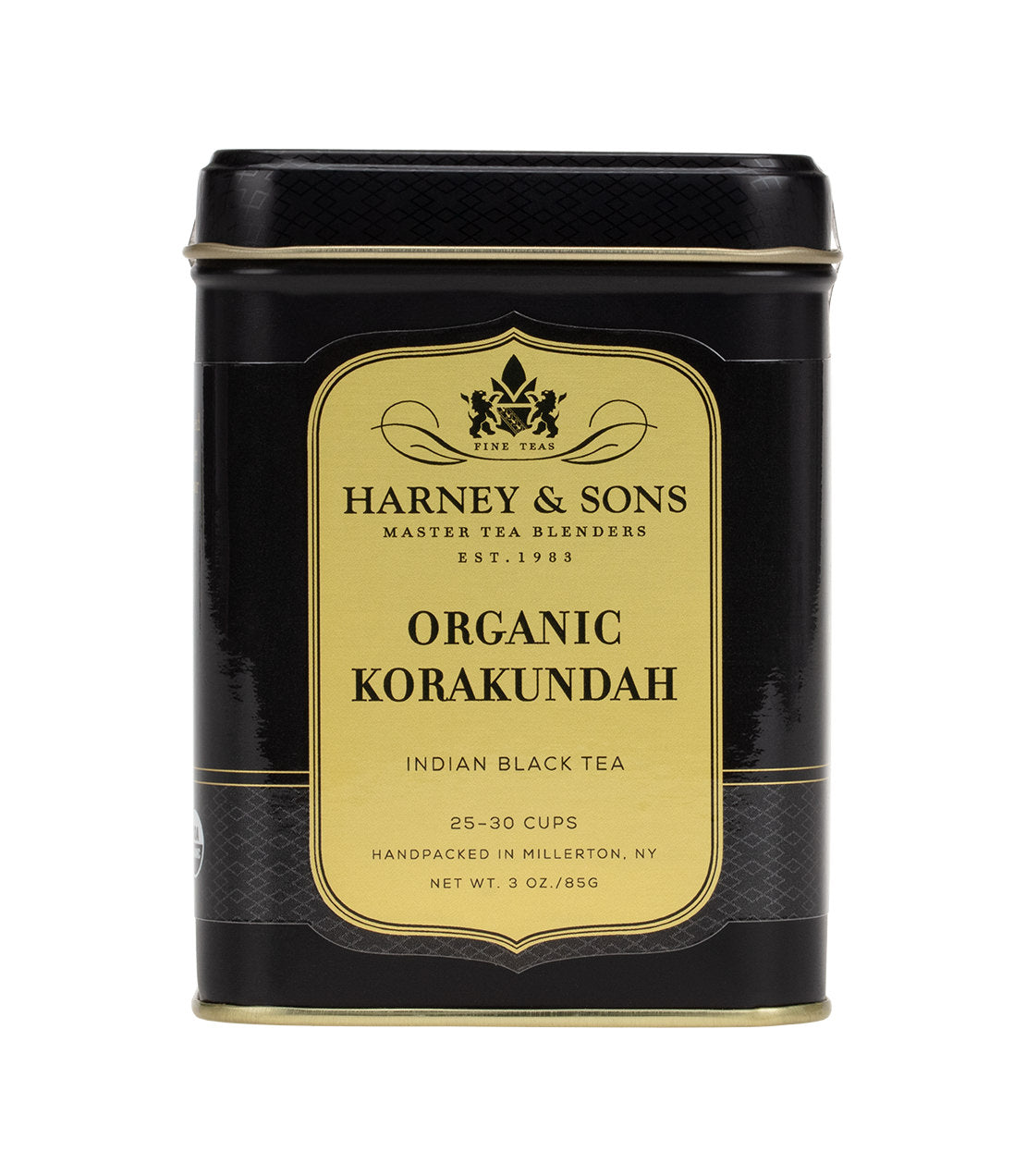 Organic Korakundah FOP - Loose 3 oz. Tin - Harney & Sons Fine Teas