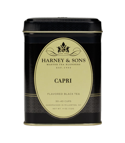 Capri Flavored Black Tea With Fig & Lemon - Harney & Sons