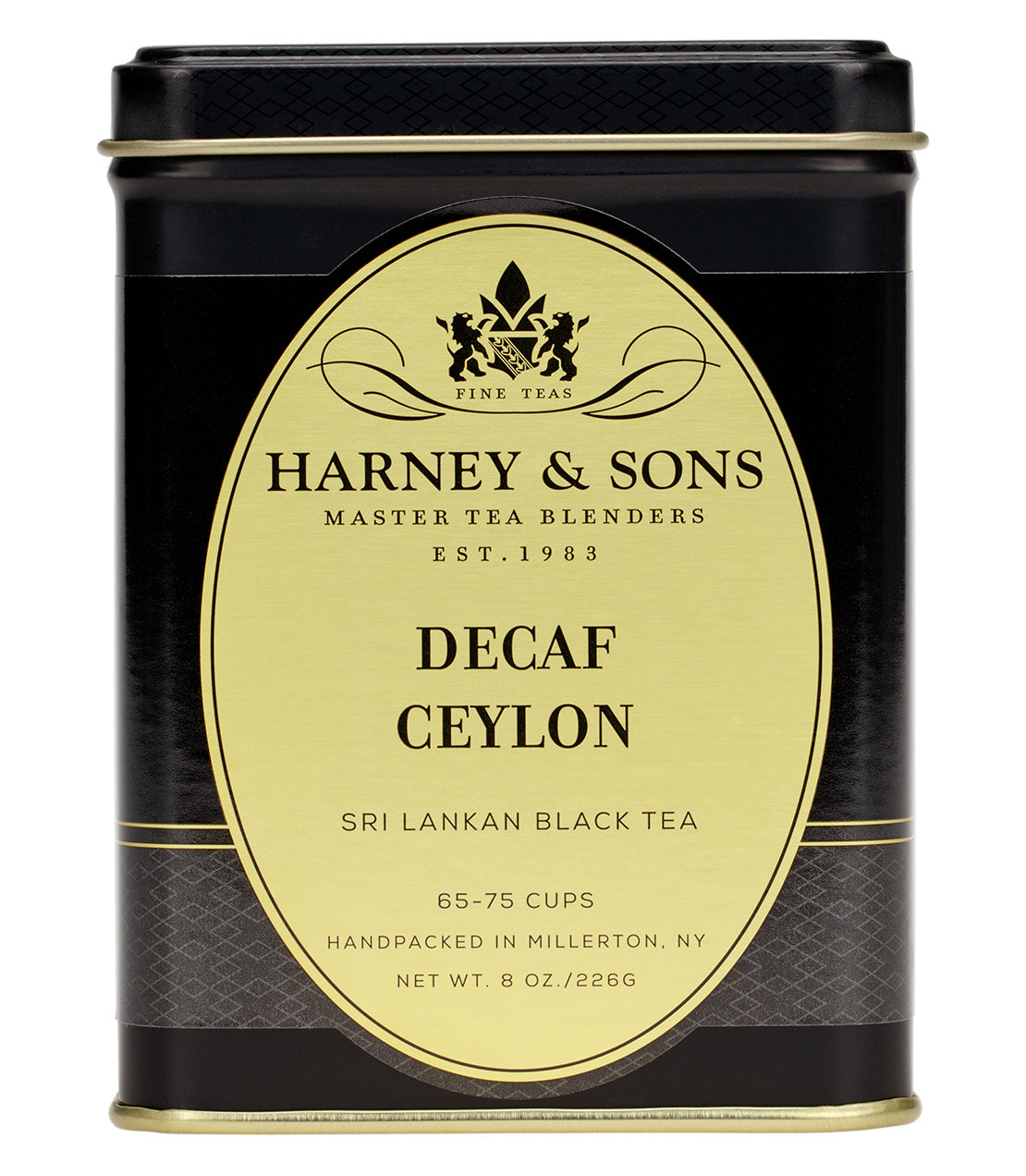 Decaf Ceylon (Decaf Orange Pekoe) - Loose 8 oz. Tin - Harney & Sons Fine Teas