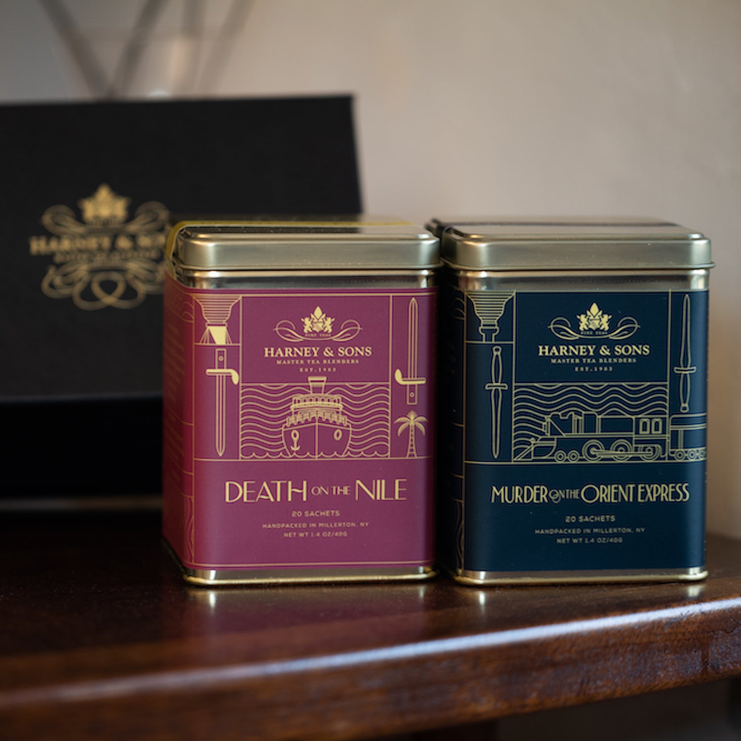 Agatha Christie Duo Gift Set -   - Harney & Sons Fine Teas