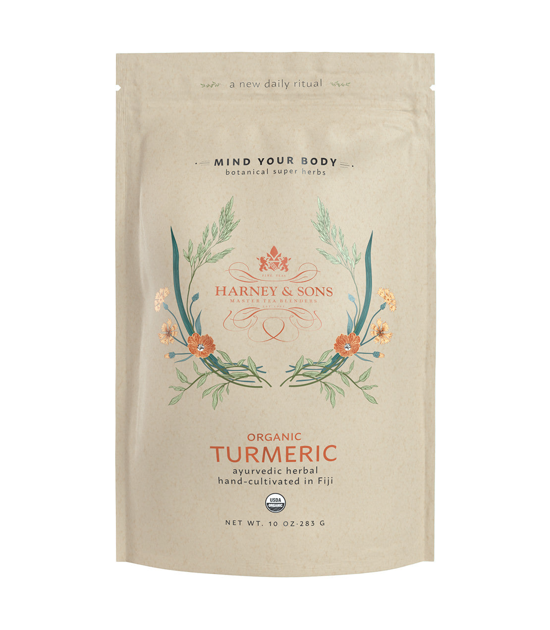Organic Turmeric - Loose 10 oz. Bag - Harney & Sons Fine Teas