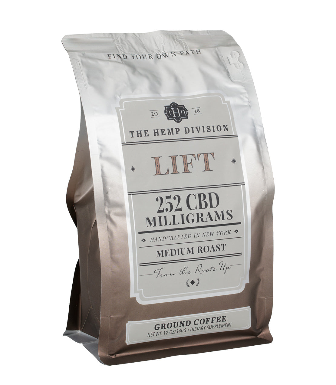 THD Lift Ground Coffee - 252 MG CBD -   - Harney & Sons Fine Teas