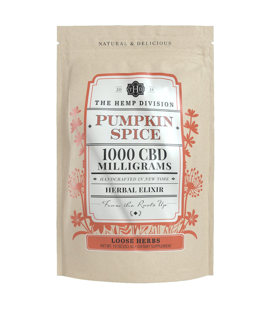 Pumpkin Spice - 1,000 CBD MG - Loose 10 oz. Bag - Harney & Sons Fine Teas